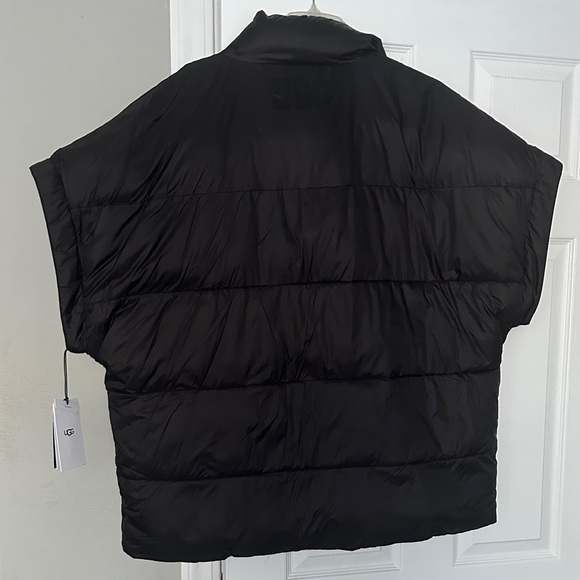 UGG Women's Black Puffer Vest - Picture 2 of 5